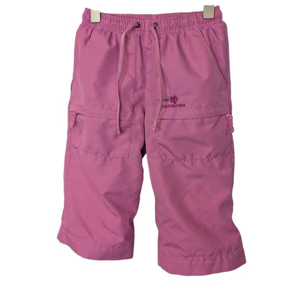 VINTAGE OSHKOSH Toddler Girl Size 3T Pink Pull on Pants - Picture 1 of 9